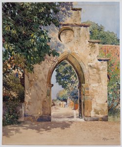 The Old Archway by Gunnar Widforss