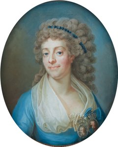 Portrait of Hedvig Katarina Piper by Gustaf Lundberg