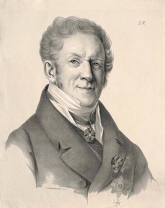 Balthasar Campenhausen (1820s engraving) by Gustav Adolf Hippius