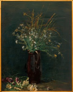 Forget-Me-Not Still Life by Gustav Crecelius