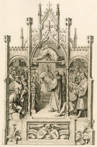 Luther Praying by Gustav Ferdinand Leopold Konig