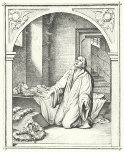 Martin Luther with the dead body of his daughter Magdalena, 1542 by Gustav Ferdinand Leopold Konig