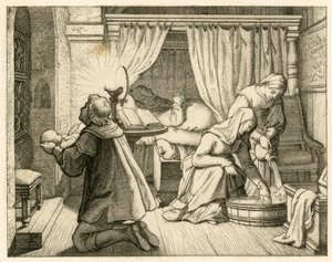 The Birth of Martin Luther by Gustav Ferdinand Leopold Konig