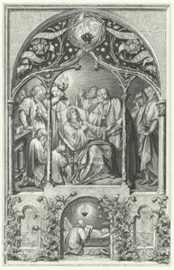 The death of Martin Luther by Gustav Ferdinand Leopold Konig