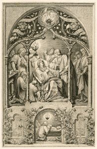 The Death of Martin Luther by Gustav Ferdinand Leopold Konig