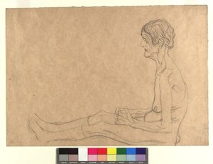 Nude Study of a Seated Old Woman