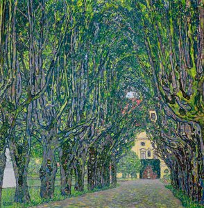 Avenue in the Park of Kammer Castle, 1912