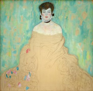 Portrait of Amalie Zuckerkandl by Gustav Klimt