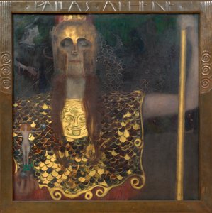 Pallas Athena by Gustav Klimt