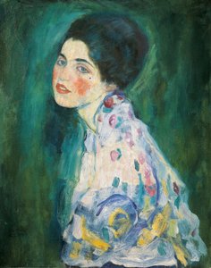 Portrait of a Lady by Gustav Klimt