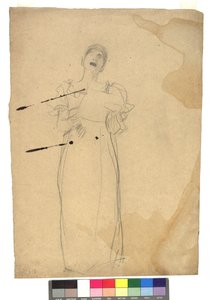 Study for a Standing Singer