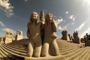 Vigeland Sculpture, Frogner Park, Oslo, Norway