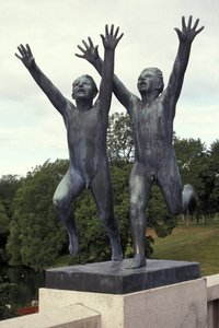 Sculpture, Frognerparken, Oslo, Norway