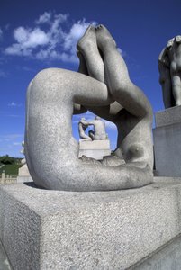 Sculpture, Frogner Park, Oslo, Norway