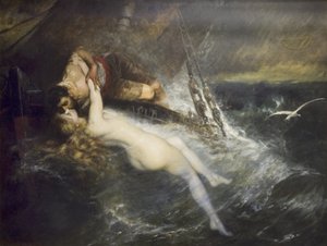 The Kiss of the Siren by Gustav Wertheimer
