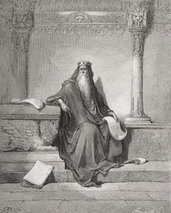 Solomon, illustration from Dore