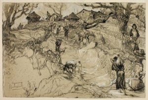Aquemoun, Algeria by Gustave Achille Guillaumet