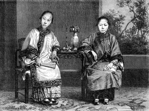 Women Merchants, San Francisco, California by Gustave Clarence Rodolphe Boulanger