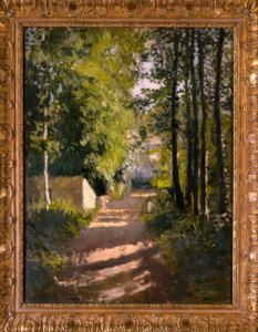 Woodland Path in Normandy by Gustave Caillebotte