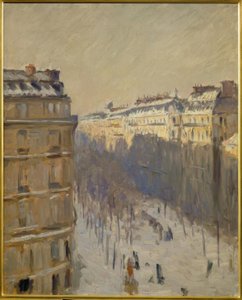 Boulevard Haussmann, Snow Effect