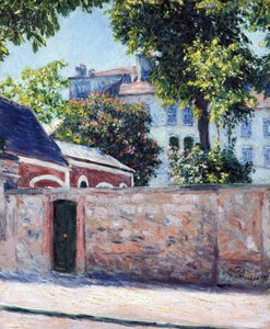 Houses in Argenteuil by Gustave Caillebotte