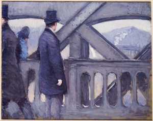 The Europe Bridge, 1876 by Gustave Caillebotte