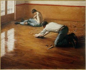 Floor Scrapers by Gustave Caillebotte