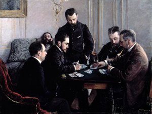 The Bezique Game, 1881