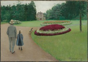 The Park of the Caillebotte Property at Yerres