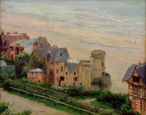 Trouville, the Beach and the Villas