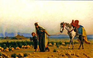 The Return by Gustave Clarence Rodolphe Boulanger
