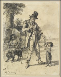 Alms from a Beggar at Ornans