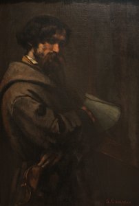 Alphonse Promayet by Gustave Courbet