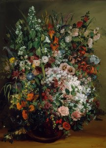 Bouquet of Flowers in a Vase. 1862