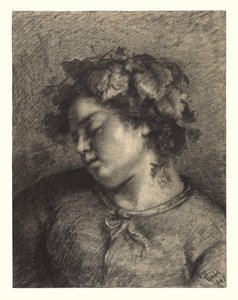 Head of a Sleeping Bacchante