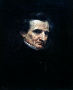Hector Berlioz, French Romantic Composer by Gustave Courbet