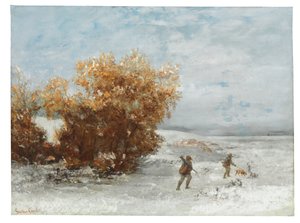 Hunters in the Snow
