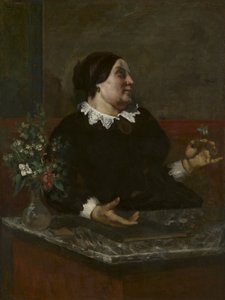 Mother Grégoire by Gustave Courbet