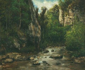 Landscape Near Puit Noir Near Ornans