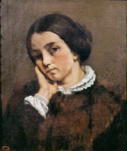 Portrait of Zelie Courbet