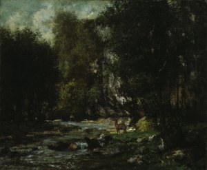 The Brook of Les Puits-Noir, c.1855
