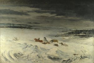 The Diligence in the Snow, 1860