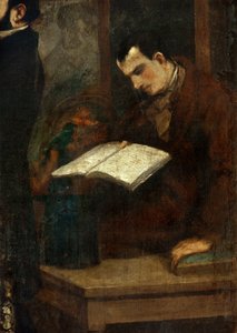 The Poet Charles Baudelaire Reading