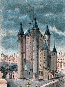 View of the Temple Prison in Paris by Gustave Demoulin