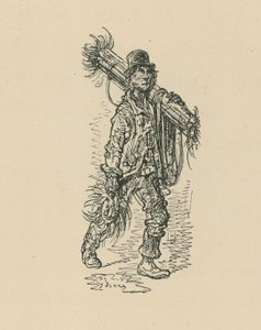 A Chimney Sweep by Gustave Dore