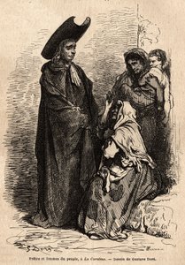 A Priest and a Woman of the People by Gustave Dore