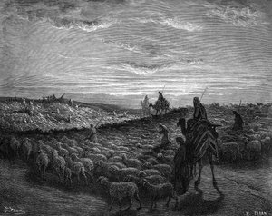 Abram on His Journey into Canaan - Bible