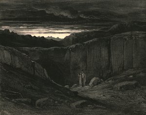 All hope abandon, ye who enter here by Gustave Dore