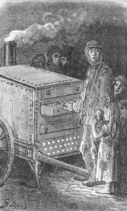 Baked Potato Man, 1872 by Gustave Dore