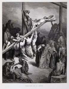 Christ Crucified, Illustration from the Dore Bible by Gustave Dore